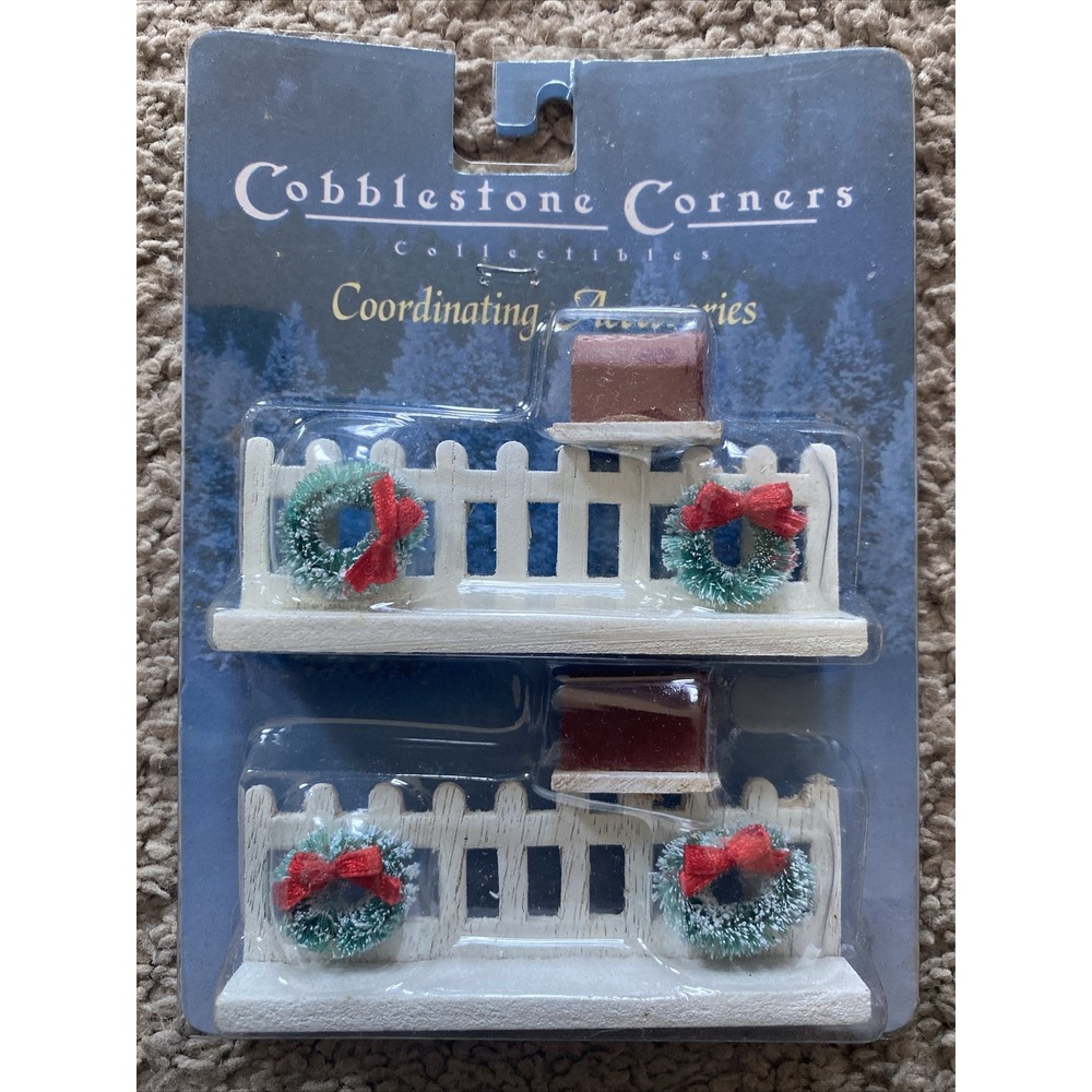 Cobblestone Corners‎ Collectibles Coordinating Accessories Fences Mailboxes